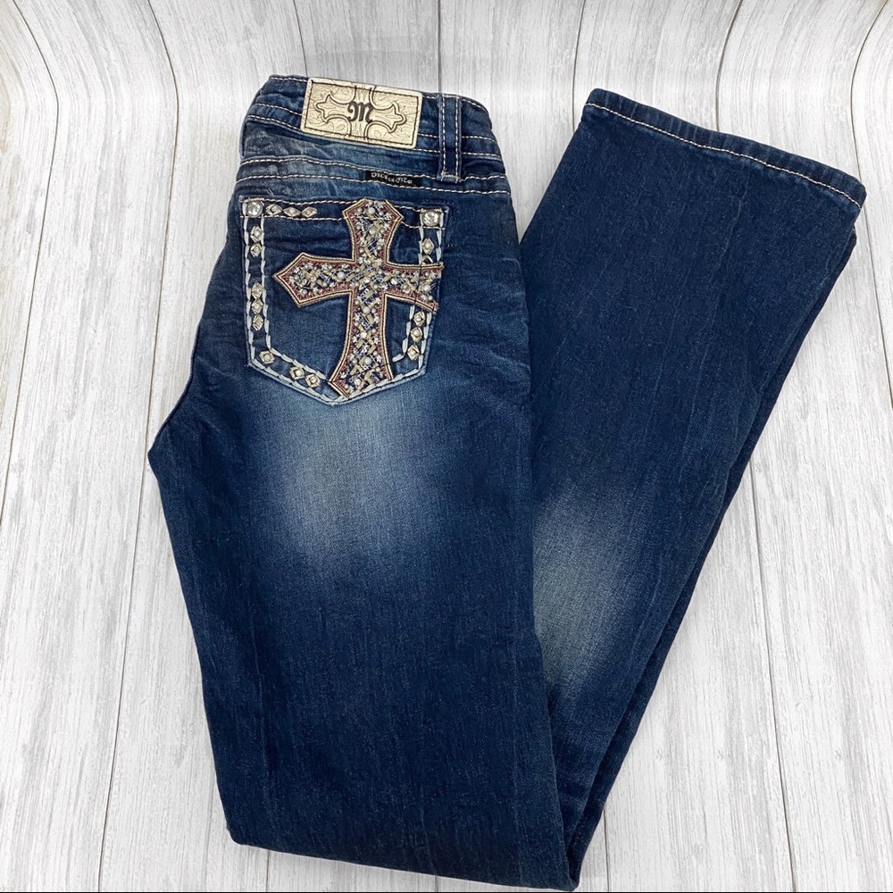MISS ME size 27 boot cut jeans